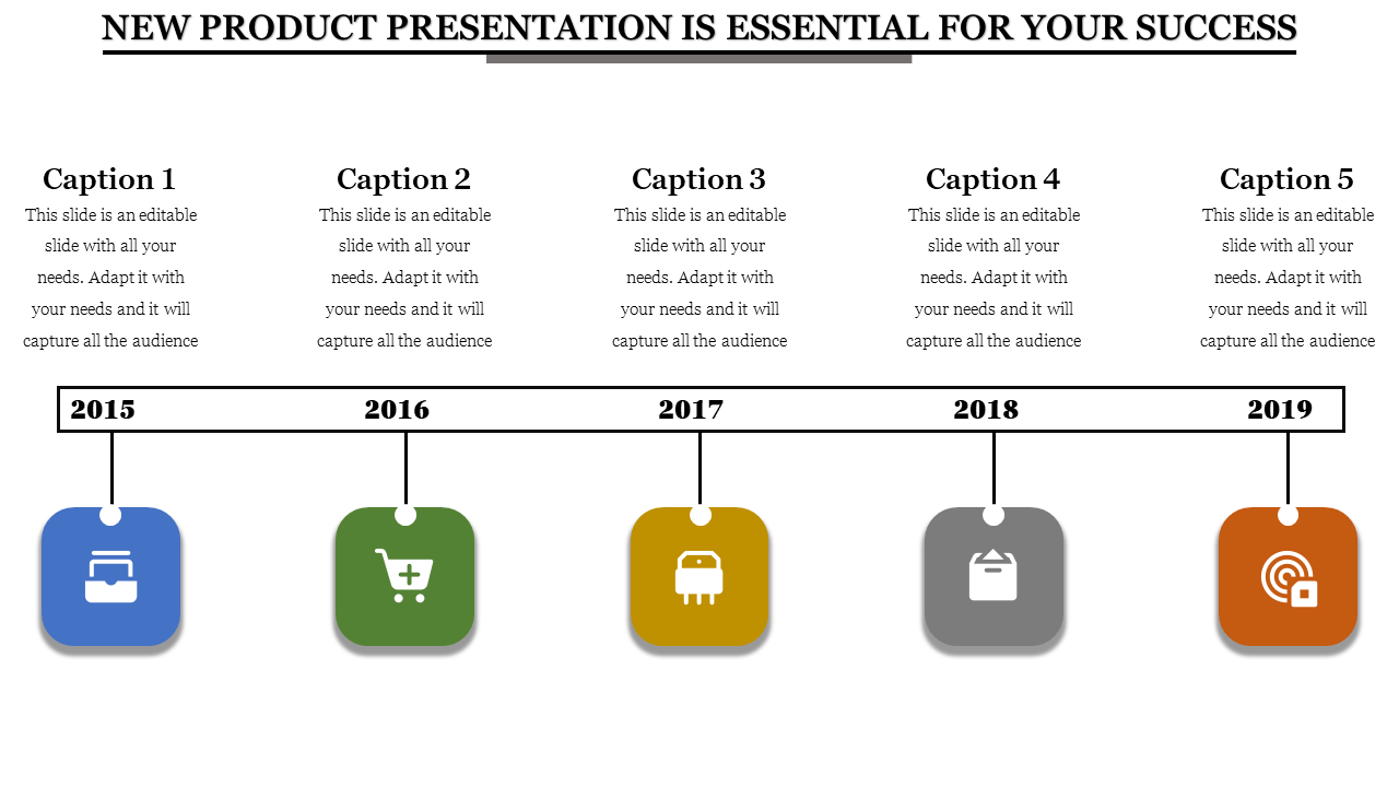 Free -  New Product PPT And Google Slides Presentation Template
